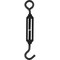 National Hardware 3/16'' X 5-1/2'' Hook/Eye Turnbuckle N820-119 - alternate 1