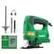 Wrightmaster 550W 110V Corded Jig Saw with 4 Variable Speeds, CE Certificated, Multifunctional&Portable ZR-JG-80A - alternate 1