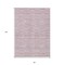 Homeroots 8' X 10' Blush Pink And Beige Striped Washable Indoor Outdoor Area Rug 587947 - alternate 9