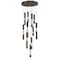 Euf Ronda, Chandelier , 11-Light, 20", Harlow Bronze, Alabaster 50119-028 - alternate 7