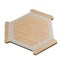 Apollo Tile Aureole 8.66 in. x 9.84 in. Matte Oak wash and Gray Porcelain Hexagon Wall and Floor Tile (8.07 sq ft/case) - 18 Sheets ENC88HAYGRSA - alternate 9