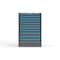 Strong Hold 11 drawer cabinet - (7x 2ft, 3x 3ft, 1x 4ft) - Blue accents - E-Lock w/ Tracking S3044-PPTAS-1102FS - alternate 1