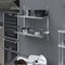 Amgood 16 in. x 36 in. Two-Tier Metal Wall Mount Shelf AMG WSD-1636-Z - alternate 8