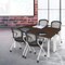 Regency Kee Training Table W/ 2 Cadence Nest Chairs, 72 in W, 24 in L, Neo Walnut MT7224NWBPCM23BK - alternate 7