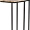 Homeroots 24" Brown Tan and Black Marble and Metal End Table 632682 - alternate 9