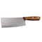 Gibson Home Seward 6 inch Stainless Steel Cleaver with Wooden Handle 107196.01 - alternate 4