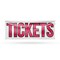 Signmission Tickets, 36 Inch x 96 Inch, Vinyl Banner B-96-30889 - alternate 1