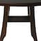 Homeroots 14" Brown Teak Shower Bench 376694 - alternate 9