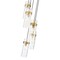 Z-Lite Fontaine 5 Light Chandelier, Rubbed Brass, 14.5 In W x 15 In H 7002P5-5R-RB - alternate 6
