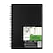 Canson Artist Series Drawing Art Book, Cream Tone, Black Cover, Wire Binding, 60 Sheet, 7x10 inch C100510409-03 - alternate 1