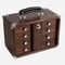 Gerstner 4-Drawer Dark Oak Mini Portable Chest - International GI-T12-D - alternate 9