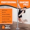 Runmaster Premium 45mm Dance Pole Kit, Spinning and Static, Portable Steel with Silicone Protection, Silver HMDANCS4 - alternate 15