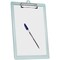 Acrimet 3 Pack Clipboard Letter Size Low Profile Clip & Side Rulers, Durable Plastic, Clear Green, 3PK 134.5 - alternate 9