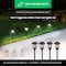 Home Zone Security Mesh-Linkable Solar LED Traditional-Style Security Pathway Light, 300 Lumens, 4PK ELI1621G - alternate 8