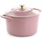 Martha Stewart Gatwick 7 Quart Enameled Cast Iron Dutch Oven with Lid in Pink 97287.02R - alternate 8