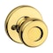 Kwikset Tylo Polished Brass Dummy Knob Right or Left Handed 94880-363 - alternate 1