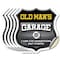Signmission Old Man's Garage I Can Fix Everything But Stupid, 4 inch X 4 inch, Vinyl Decal, 5PK SHI-D-5PACK-4-490-OLD MAN - alternate 1