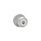 Kwikset Entry Knobs Mobile Home Satin Chrome 1-3/4 in Satin Chrome 94002-824 - alternate 7