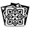 Homeroots 8" X 8" The Night Sky Mosaic Peel And Stick Removable Tiles 390662 - alternate 1
