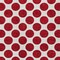 Homeroots 9' X 12' Red And Ivory Polka Dot Washable Indoor Outdoor Area Rug 614939 - alternate 9