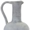 Homeroots 12" Gray Resin Round Pitcher Vase 632617 - alternate 5