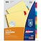 Avery Dividers, Insert, 8-Tab, Multi AVE11111 - alternate 1