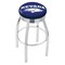 Holland Bar Stool Co 25" Chrome Nevada Swivel Bar Stool, Accent Ring L8C3C25NevaUn - alternate 1