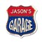 Signmission Jason's Garage, 12 Inch X 12 Inch, Plastic Sign SHI-P-12-383-JASON - alternate 1