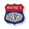 Signmission Wayne's Workshop, 6 Inch X 6 Inch, Plastic Sign SHI-P-6-489-WAYNE - alternate 1