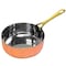 Gibson Home Rembrandt 4.7 Inch Stainless Steel Mini Frying Pan, Copper Plated 120782.01 - alternate 5