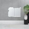 Homeroots 32" White Wood Floating Bathroom Vanity 571357 - alternate 16