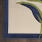 Homeroots 8' Ivory Blue And Orange Floral Indoor Outdoor Runner Rug 545025 - alternate 9