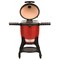 Kamado Joe Classic III Charcoal Grill, Red, Side Shelf Included Yes, Ceramic Body KJ15040921 - alternate 7