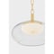 Hudson Valley Lighting Moore Integrated LED Pendant in Aged Brass 9014-AGB - alternate 7