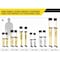 Toolpro K3 Stilt Kit  Soles TP02453 - alternate 7