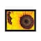 Homeroots Sunflower Portrait Black Framed Print Wall Art 529968 - alternate 1