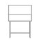 Flash Furniture Rawcliffe Work Table, 18 Gauge Stainless Steel Top Shelf and Double Overshelves and Undershelf NH-WT-2448-OSH-GG - alternate 9