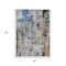 Homeroots 3' X 5' Blue Black And Copper Abstract Washable Indoor Outdoor Area Rug 630945 - alternate 6