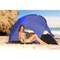 Picnic Time Family Of Brands Cove Portable Beach Tent, Blue with Gray Accents 112-00-139-000-0 - alternate 9