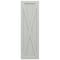 Ekena Millwork True Fit PVC Single X-Board Farmhouse Fixed Mount Shutters, Hailstorm Gray, 18W x 28H, PR TFP001FH18X028ST - alternate 15