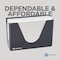 Georgia-Pacific Dispenserosable Towel Combifold Cf/Mf, Smoke High Impact Plastic, Smoke 56640 - alternate 12