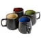 Gibson Home Soho Cafe 4 Piece 20 Ounce Stoneware Mug Set in Assorted Colors 92955.04RM - alternate 1