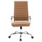 Leisuremod Benmar High-Back Leather Office Chair, Brown BOT19BRL - alternate 7