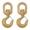 Mytee Products 2 PK Crosby L-322AN Swivel Hook w/Latch 7Ton WLL Swivel Lifting Hook, 1048859, 2PK SH-7T-CRx2 - alternate 9