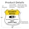 Signmission Security Notice Shield Sign This Propert, 18 Inch X 18 Inch, Plastic Sign SHI-P-18-461 - alternate 6