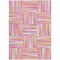 Homeroots 5' X 8' Blush Ivory And Orange Geometric Washable Indoor Outdoor Area Rug 598245 - alternate 9