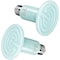 Simple Deluxe 150W Reptiles Ceramic Heat Lamp Suitable for E26 Base, 24H Heat Source, No Light Emitting Infrare, 2PK PTBULBINVISIBLE150LBLX2 - alternate 1