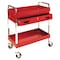 Performance Tool Two Shelf Utility Cart w/Drawe W54004 - alternate 1