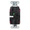 Hubbell Wiring Device-Kellems Straight Blade Receptacle, 5-15R, 15 A, 125V AC, 2 Pole, 3 Wire, Surface Mount, Grounded HBL2172STRTR - alternate 3