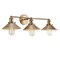 Jonathan Y July 26.5" 3-Light Industrial Farmhouse Metal Vanity Light, Brass Gold JYL7431A - alternate 11